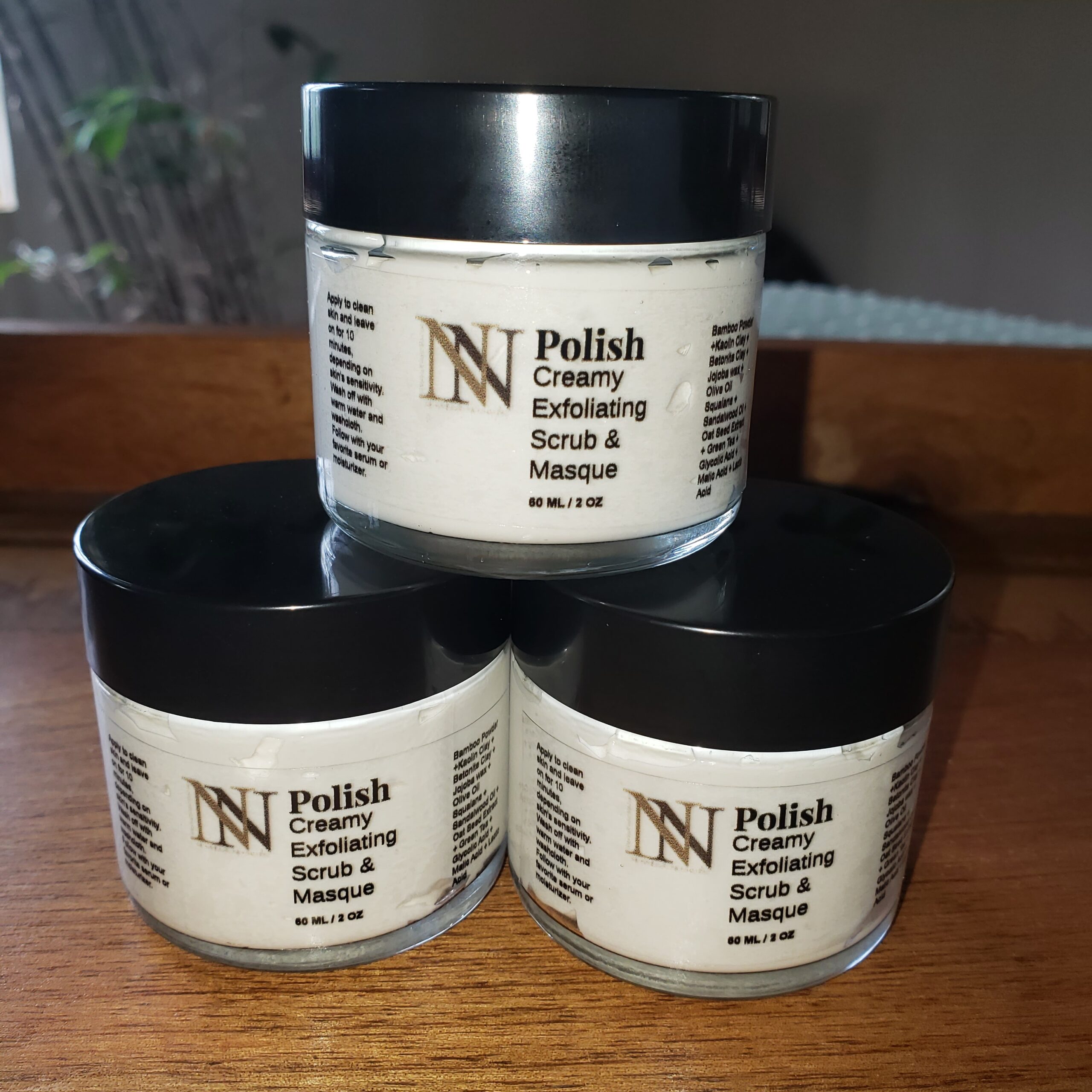 Naked And Nude Polish Creamy Exfoliating Scrub Masque The Skin